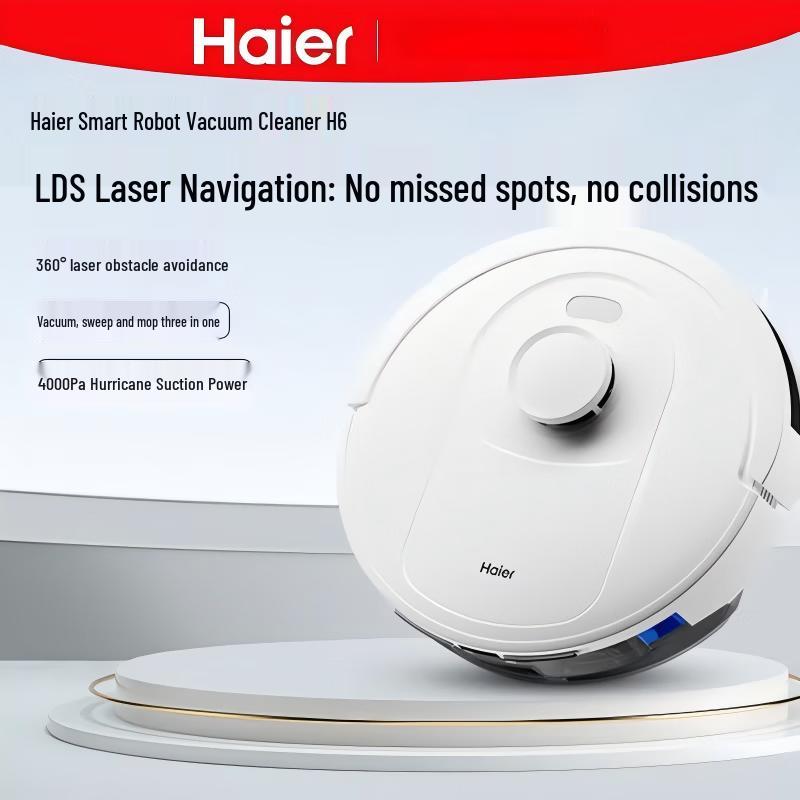 Haier H6 Robot Vacuum and Mop CN plug (adapter included)