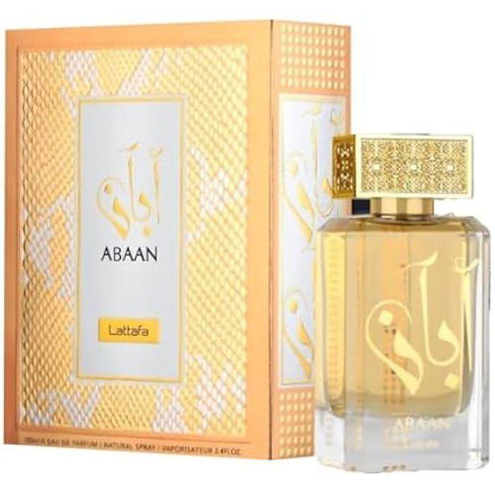 Parfum Abaan Lattafa - Mixte - Boisé - 100 ml