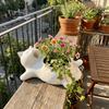 Cat-shaped Storage Box Mini Plant Pot 3D Printed Succulent Pot Funny Cat Flower Pot  Tabletop