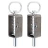 304 Stainless Steel 2pcs Heavy Duty 5 Inch Spring Latch Lock Weld Assembly Universal Trailer Gate