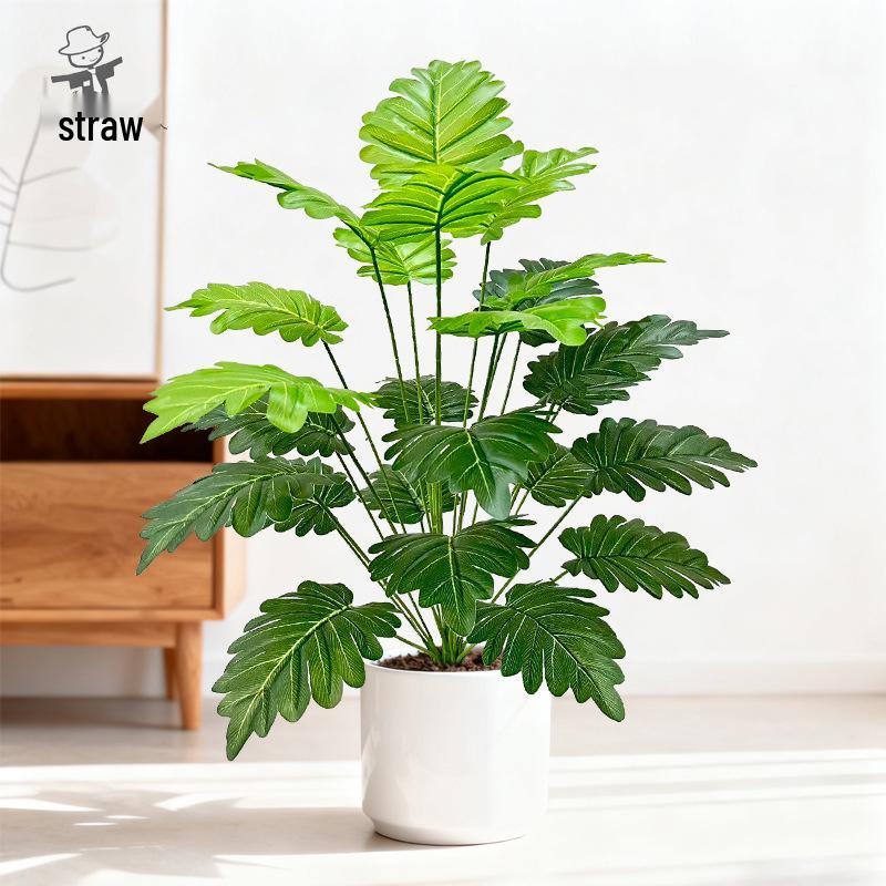 Buddha Hand Leaf Artificial Plant for Home and Garden Decor