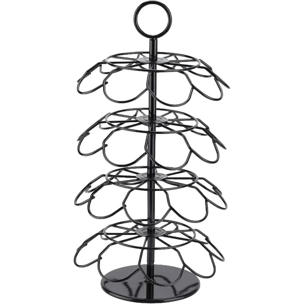 1Pcs Coffee Capsule Storage Rack Rotating Design for Home Kitchen Use Easy Access Tidy Arrangement Coffee Cake Display Rack