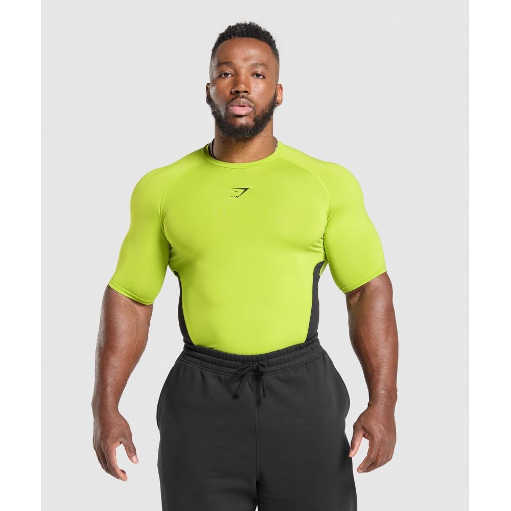 

Gymshark Футболка Element Baselayer ZesT Green Black A2b4c EC31 XS