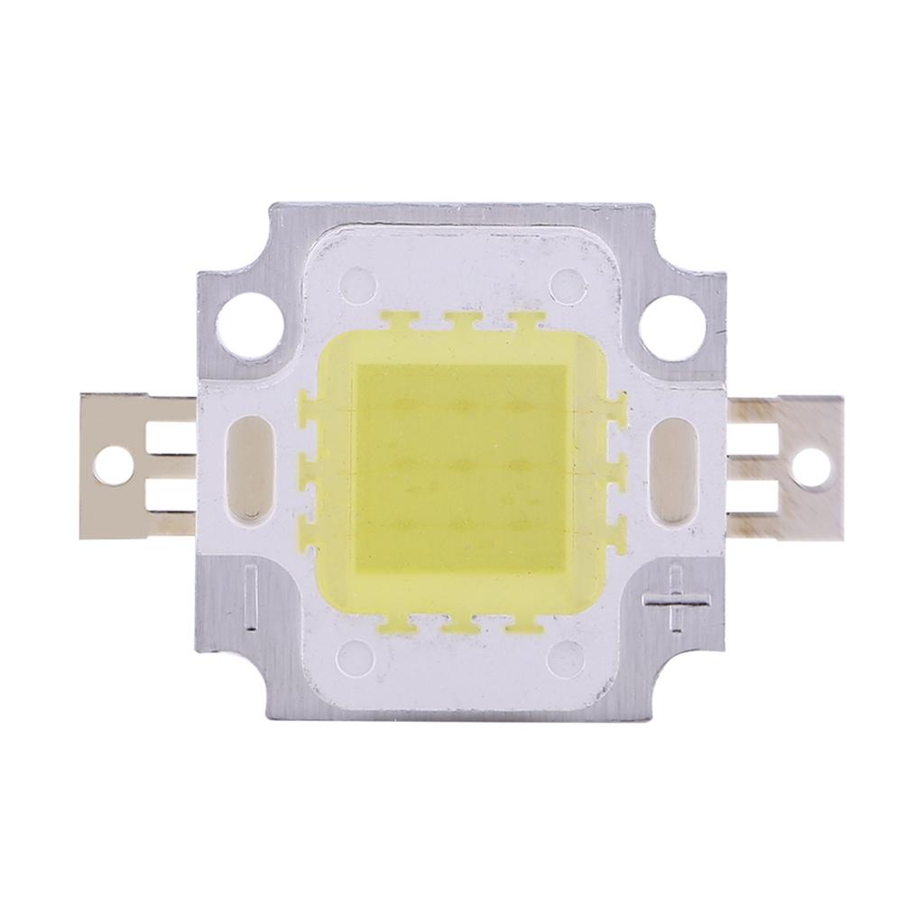 10Pcs 10W LED Warm Cool White SMD Chip COB DC 9‑10V For Lamp Flood Light Bulb Replacement