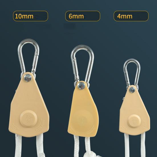 Wäscheleine Seil Starke Tragfähigkeit Klemmschnalle Winddicht Verstellbar Polyester Reise Decke Trocknungsseil Outdoor Zubehör