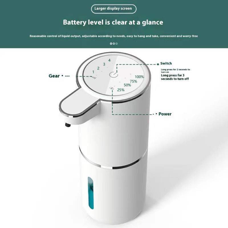 Bathroom Automatic Soap Dispenser Countertops 380ml Soap Dispenser Automatic Induction Foam Hand Washer Enduring