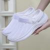 Summer women's breathable hollow mesh shoes one pedal lazy half drag hole shoes fashion casual beach women's sandals