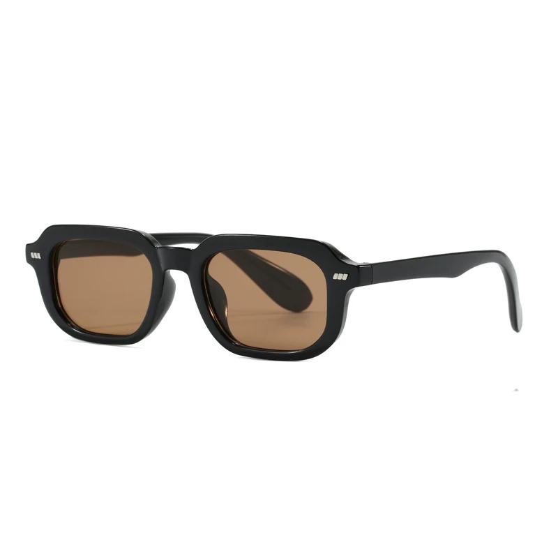 Classic Square Rim Sunglasses for Men Women Neutral Fashion Commuter Full Rim Glasses Outdoor Driving Travel UV Protection