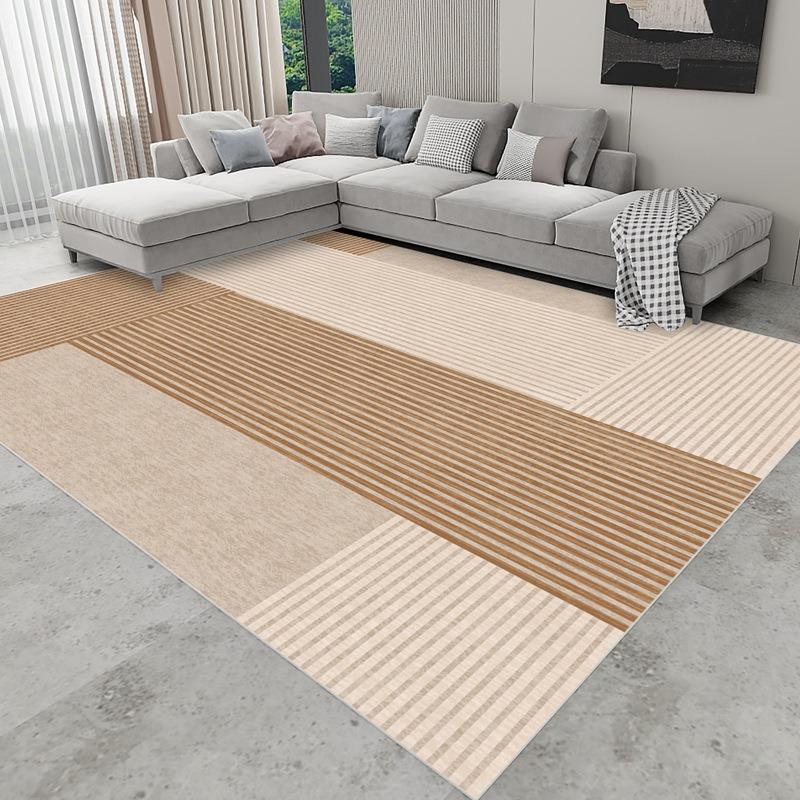 Modern Simple Design Printing Carpet for Bedroom Living Room Decor Home Hotel Entrance Doormats Kitchen Lounge Washable Area Rug