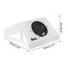 220V 50-60Hz 65W Strong Adjustable Speed Collector For Nail Dust Fan Vacuum Cleaner For Manicure Tool Vacuum Suction Nail Art Equipment Tool