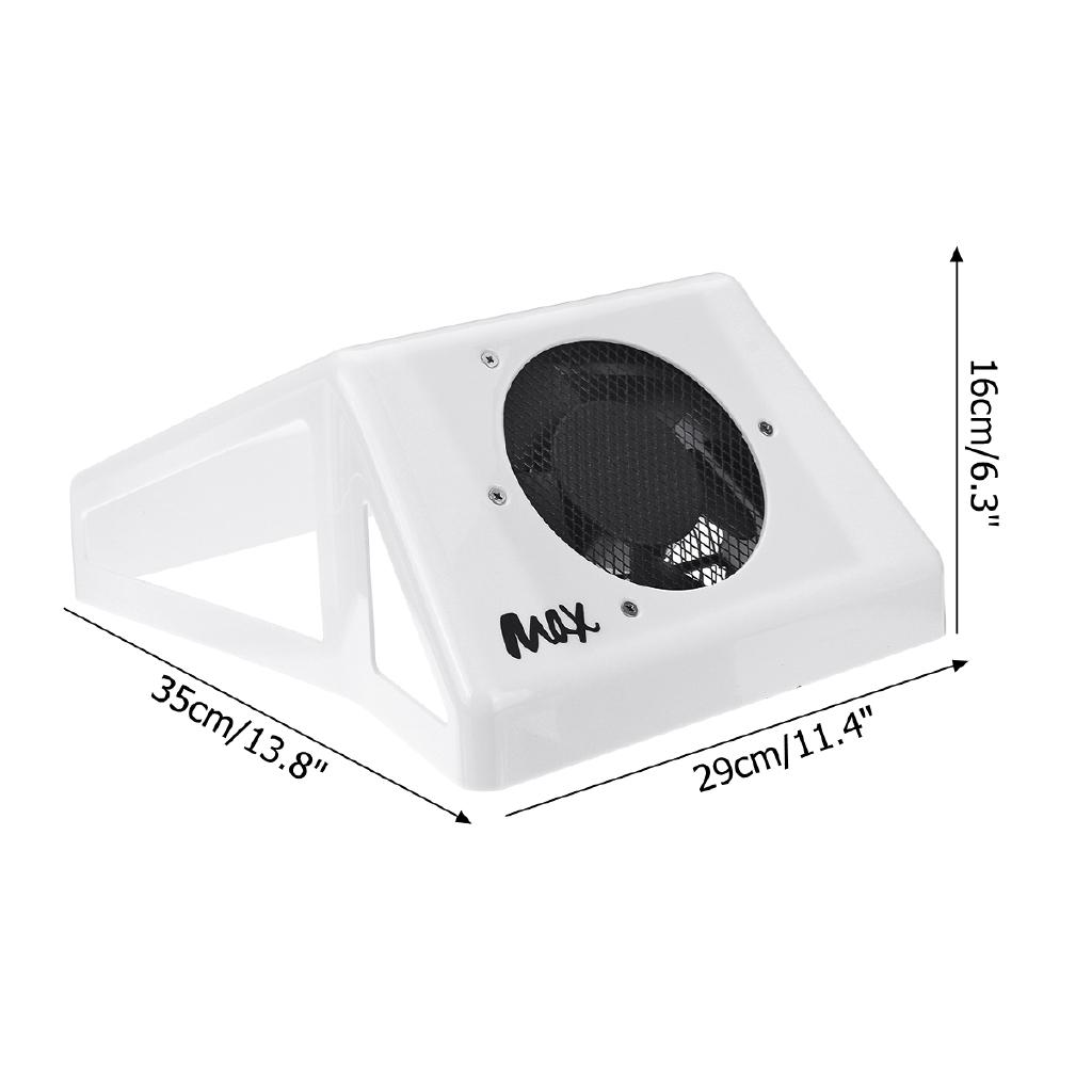 220V 50-60Hz 65W Strong Adjustable Speed Collector For Nail Dust Fan Vacuum Cleaner For Manicure Tool Vacuum Suction Nail Art Equipment Tool