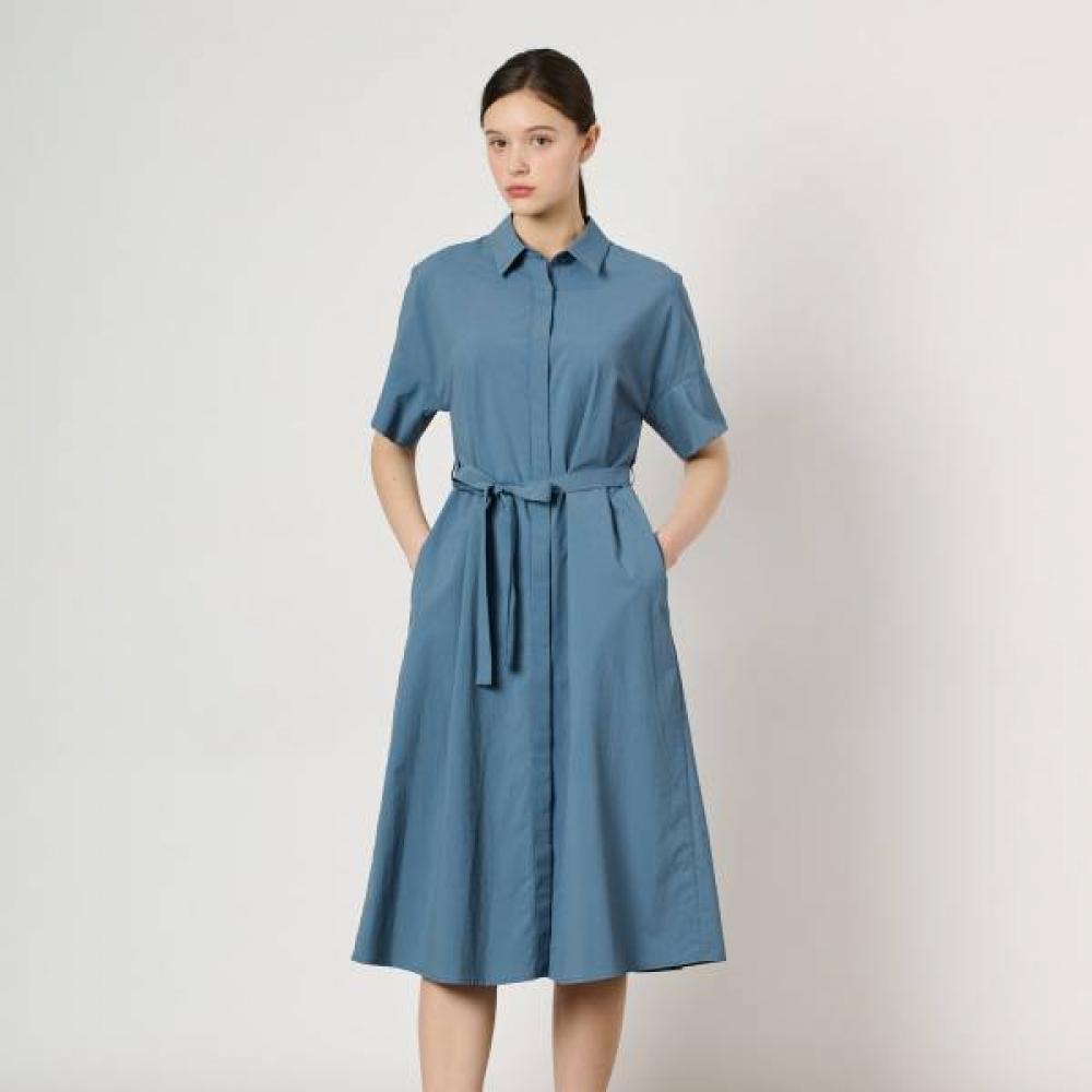 

Bcbg Belted Solid Dress B4m5o642 brown (74)/77