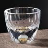 50ml Luxury Gold Foil Wine Glass Creative Gifts Diamond Painting Whiskey Cup Brandy Vodka Drinkware Glass Transparent Shot Glass