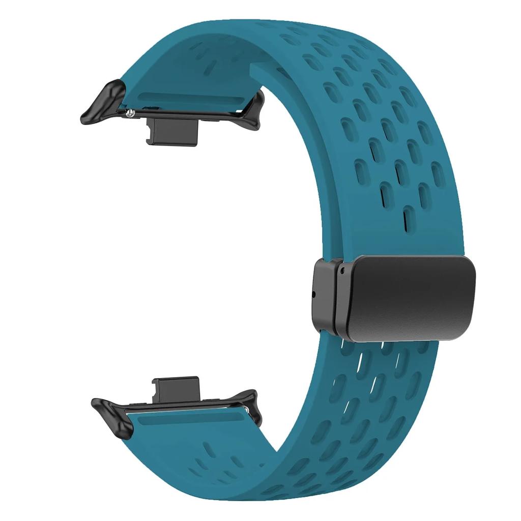 Silicone Strap for Redmi Watch 5/4 Magnetic Buckle Sports Band for Mi Band 8 Pro / 9 Pro Correa Breathable Bracelet Accessories