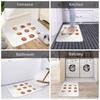 Salted Caramel Bear Non-slip Doormat Floor Mat Dust-proo Carpet Rug for Kitchen Entrance Home Living Room Footpad Mats