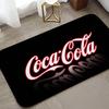 C-Coca C-Cola Fußmatte Badezimmer Saugfähige Matte Einfache Tür Schmutzabweisende Matte Hausküchenmatte Fußmatte Eingangsbereich Matte