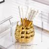 Ceramic Jar Fruit Fork And Spoon Set for Elegant Dining