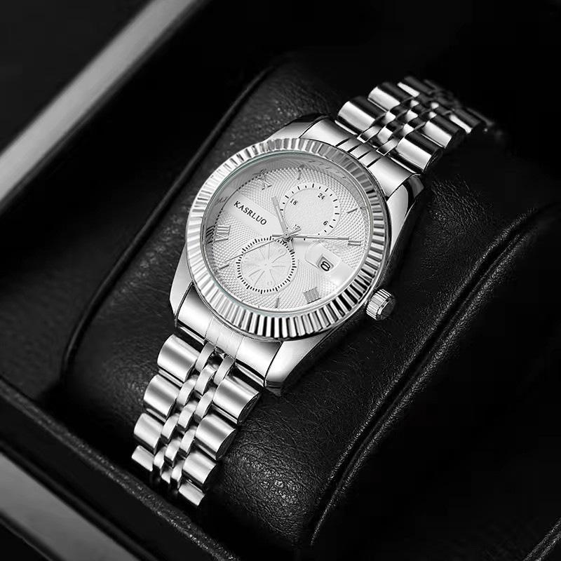 Casaro Lady Quartz Watch Steel Belt Waterproof Calendar Alloy Boutique Domestic Quartz Watch