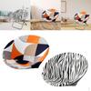 2× Saucer Chair Covers Moon Stretchable Polyester for Hotel Furniture Protection Restaurant ,
