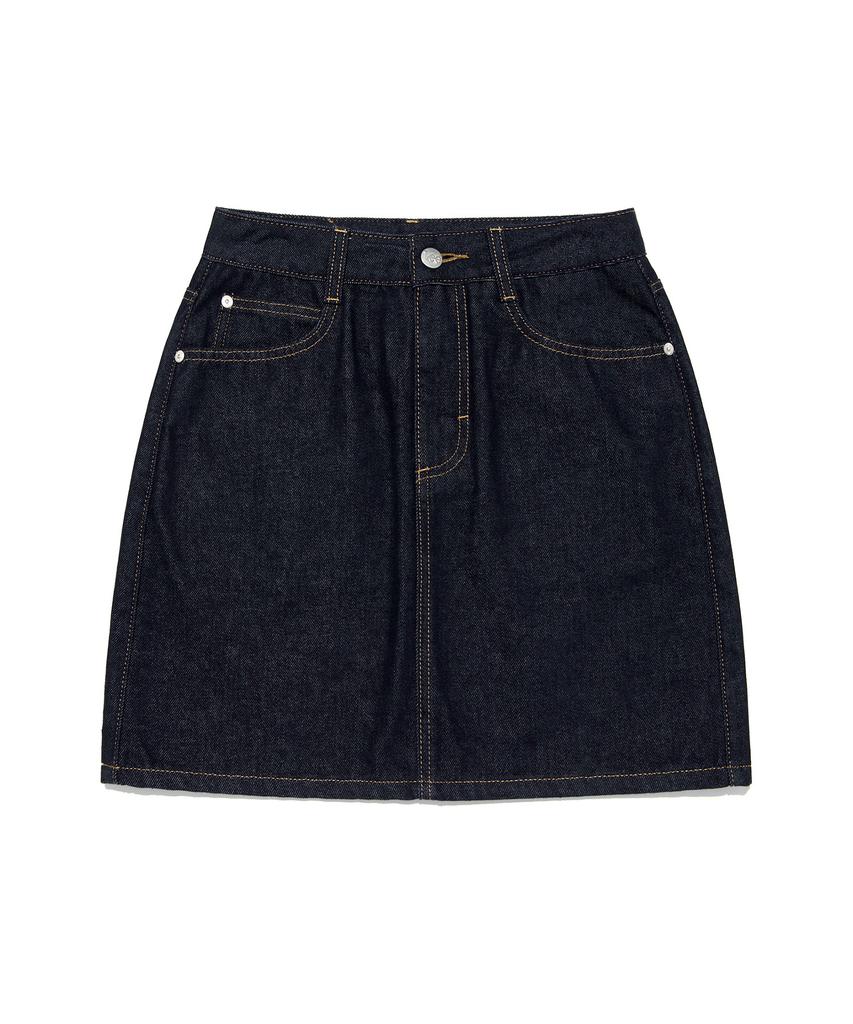 Lee Women'S Denim Mini Skirt Indigo Raw