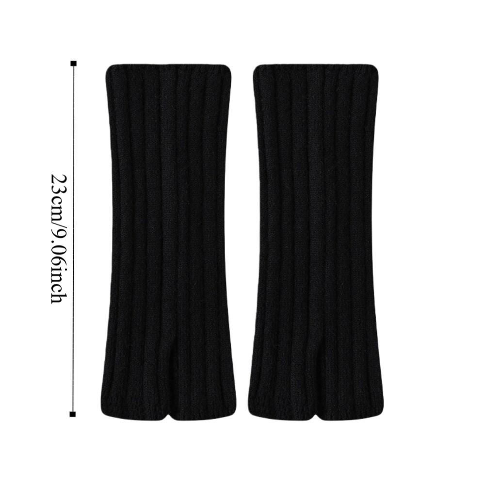 Sweet Harajuku Y2K Leg Warmers Balletcore Style Pile Socks Knitted Leg Cover Leggings Sleeve Lolita JK Long Tube Stockings Lady