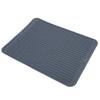 Dish Drying Mat Soft Flexible Rubber Heat Resistant Nonslip BPA Free Eco Friendly Wide Application Dish Drying Pad