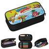 Super Zings Cartoon Pencil Cases for Student School Pen Box Pencil Bag Big Capacity Pencil Pouch