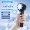 Portable USB Cold Compress Handheld Fan for Outdoor Travel and Sports