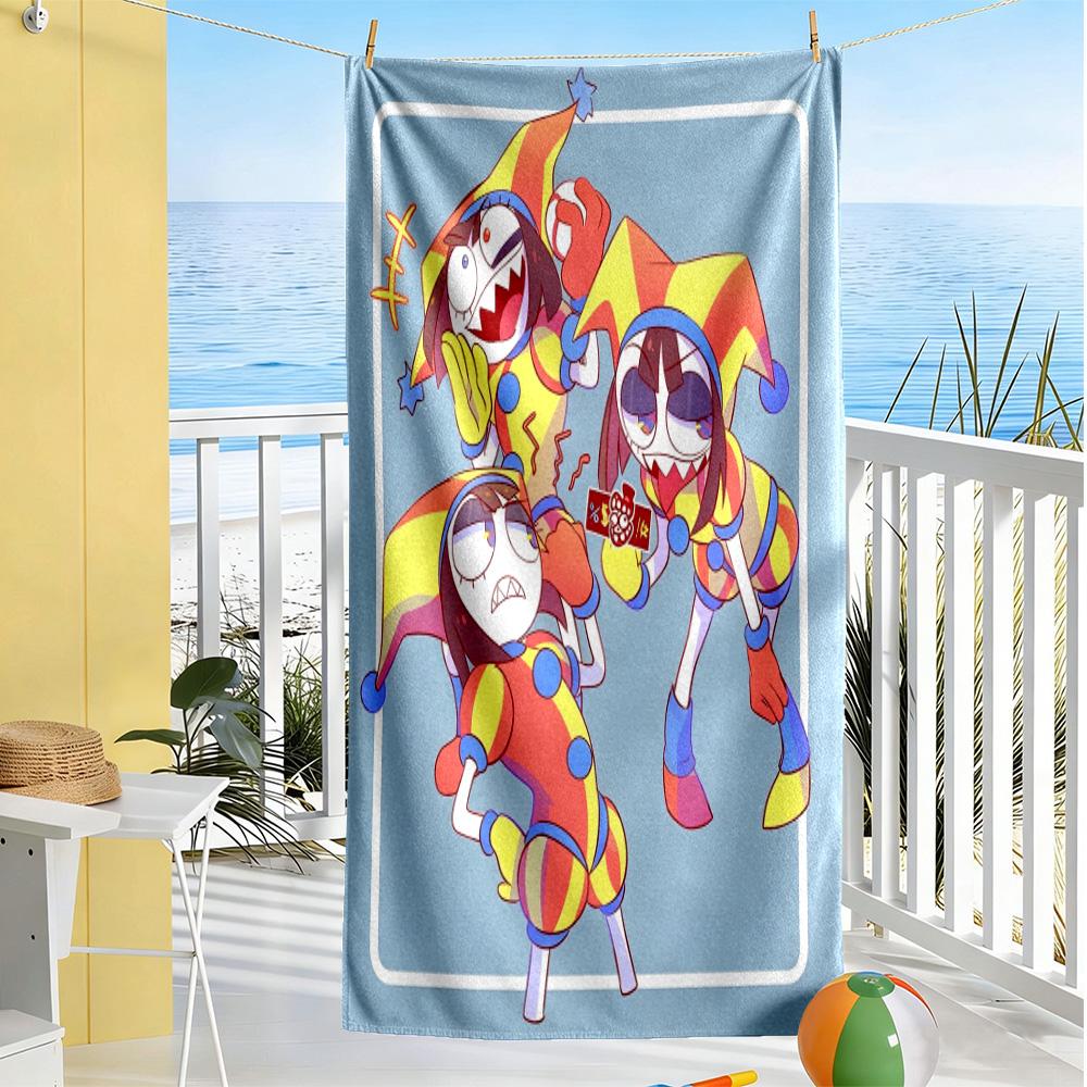 TADC soft beach towel Comfortable Couple beach towel, family beach towel set Vibrant Pattern Gift for Festivals