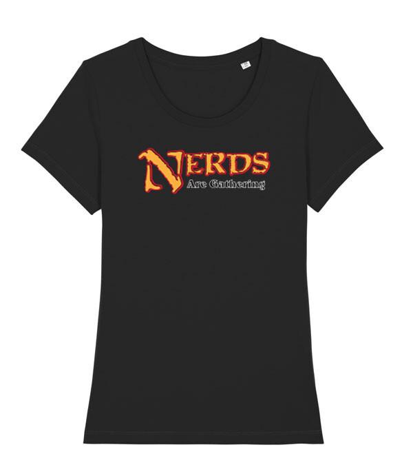 Nerds Are Gathering Mtg Parody Funny Geek Culture Unisexs Fit TShirt