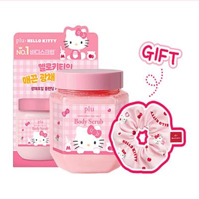 Hello Kitty Parfum SEL MARIN Gommage Corporel BOISÉ FLORAL 510g + Kitty Crunch