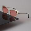 Cool Mirror Cat Eye Sunglasses Women Men Designer Sun Glasses Luxury Female Male Casual Colors