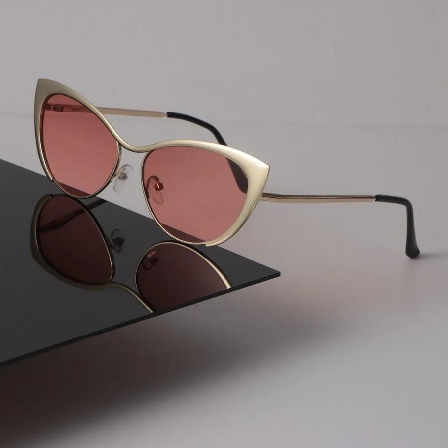 Cool Mirror Cat Eye Sunglasses Women Men Designer Sun Glasses Luxury Female Male Casual Colors