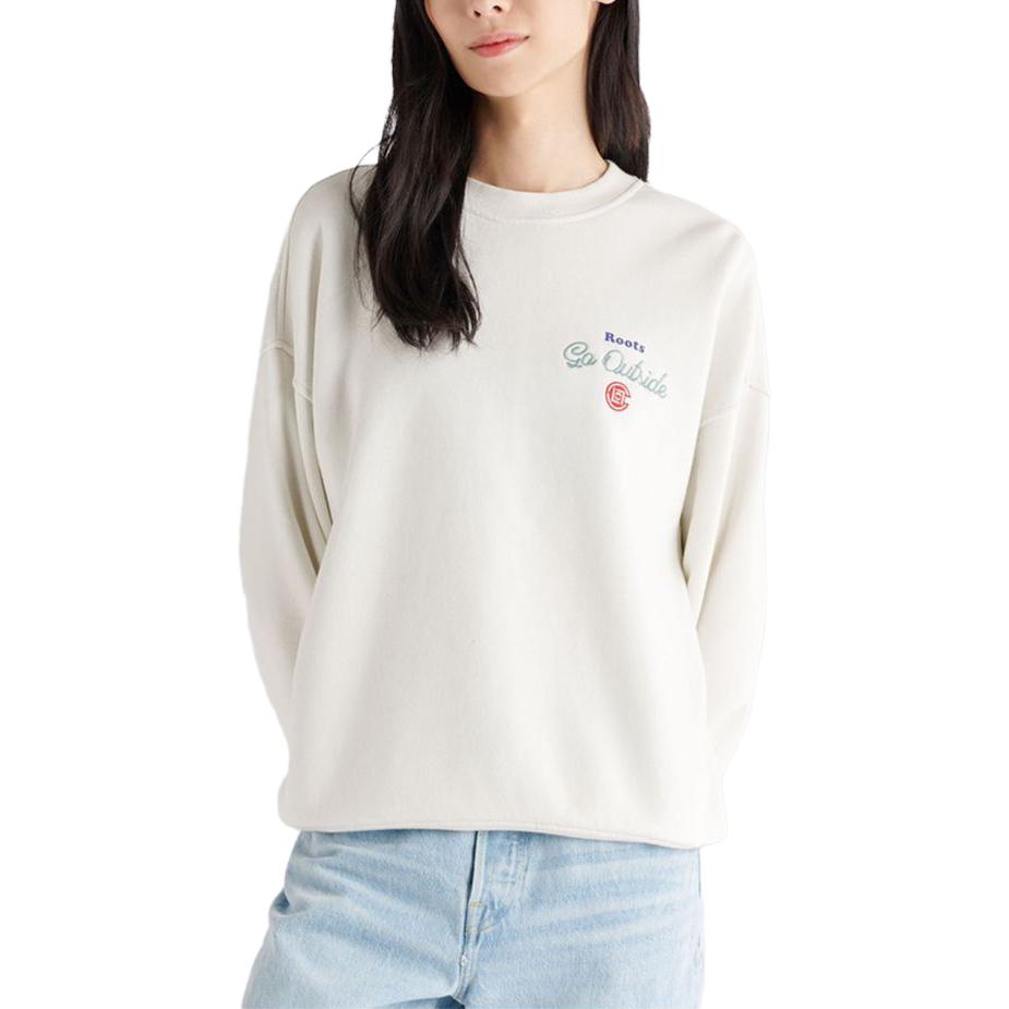 CLOT X ROOTS Sweatshirts Unisex Crew Neck Moderate Straight Fit CLSS23F90006