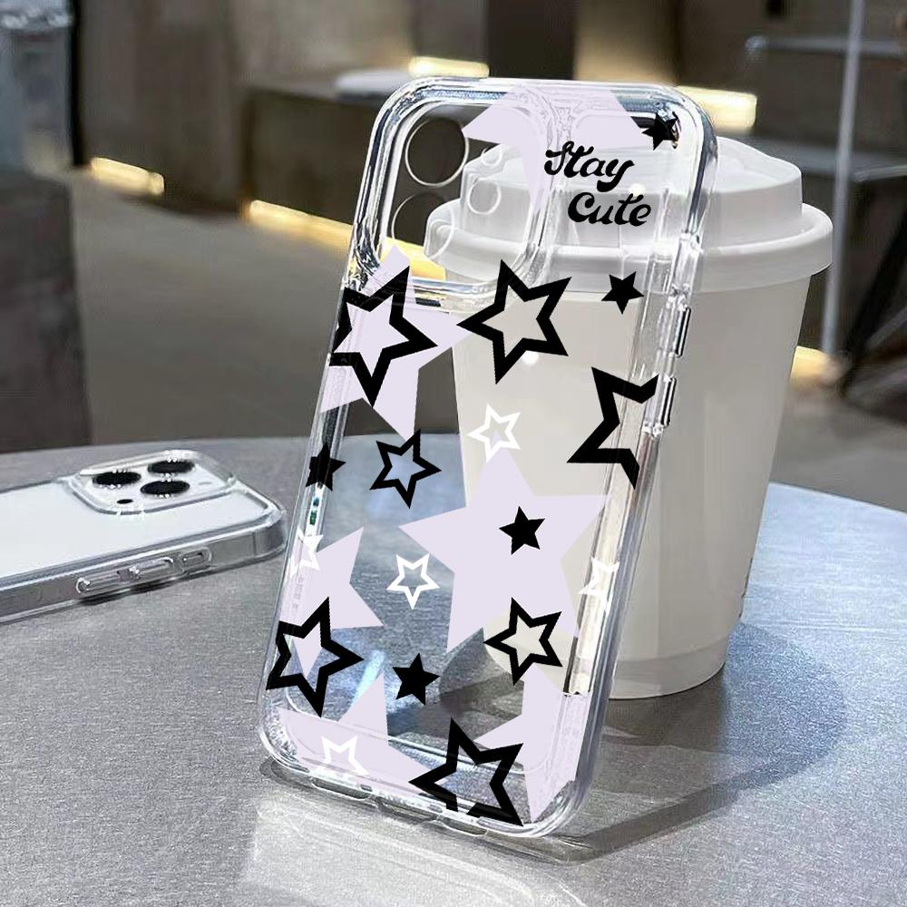 INS Star Handyhülle Für Samsung Galaxy S25 Ultra Funda S24 S23 FE S22 S21 S20 FE S10 Plus Silikon Transparent Hüllen Carcasa