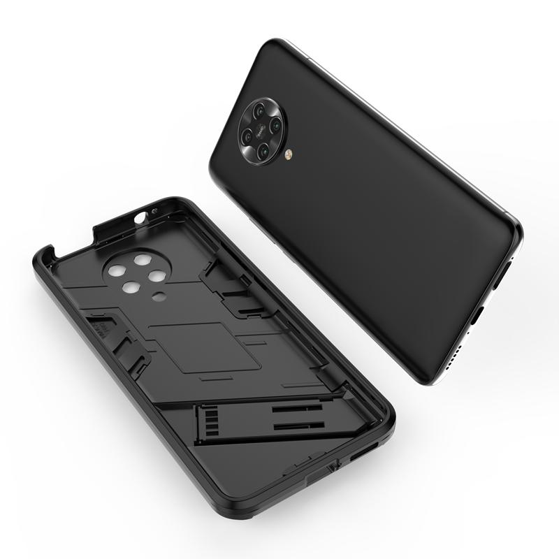 Xiaomi Redim K30 PRO Kılıfı Darbeye Dayanıklı Zırhlı Stand Tamponlu Telefon Kılıfı Xiaomi POCO F2 Pro POCOF2Pro Mi Pocophone F 2 F2Pro İçin