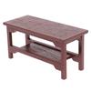 1:12 Mini Dollhouse Furniture Miniature Wooden Tea Table Living Room Doll House Accessories Kid Pretend Play Toy