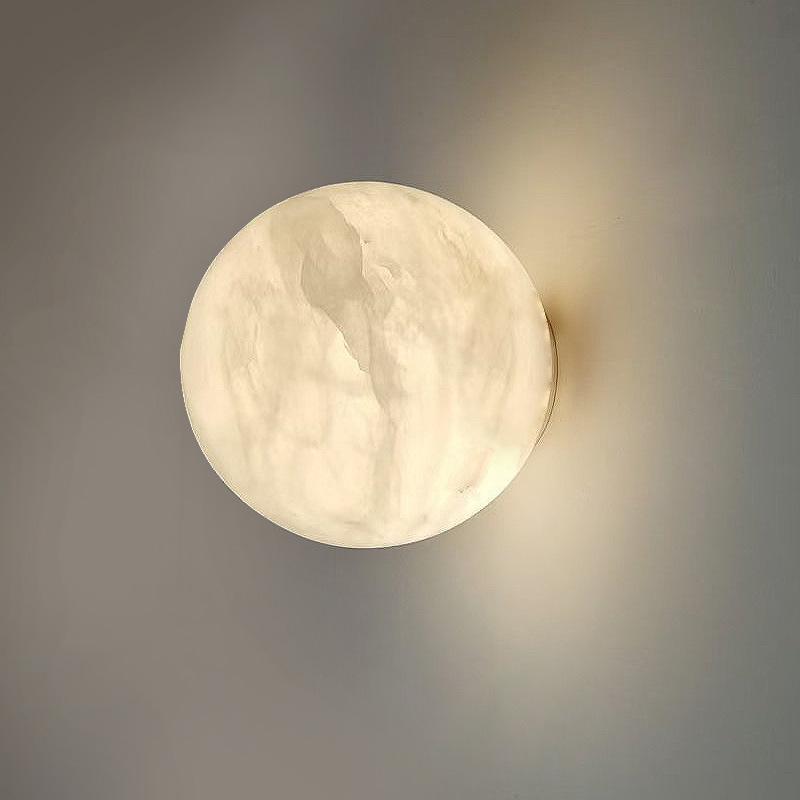Nordic Minimalist Marble Wall Lamp for Living Room, Bedroom, or Hotel