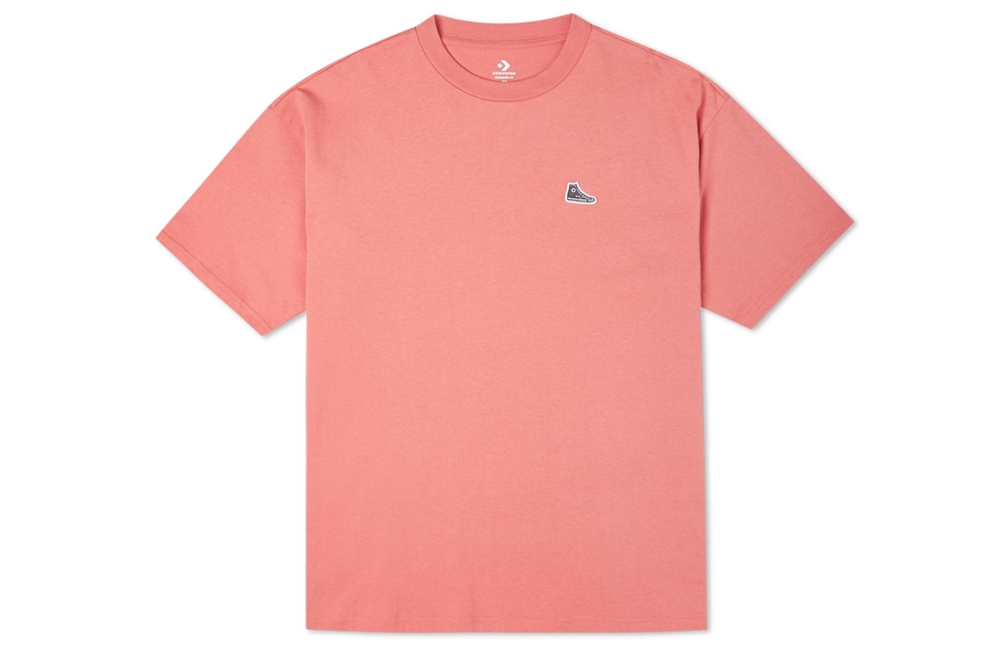Converse CHUCK TAYLOR T Shirt Unisex Pink 10020931-A12 L