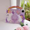 Kids Silcon Case For Redmi Pad 2 SE 9.7" Cartoon Unicorn Stand Tablet Cover For Poco Pad C1 Redmi Pad 2 9.7 Inch
