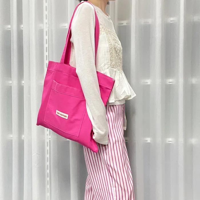 SHOPPER POCKET BAG [MAGENTA]