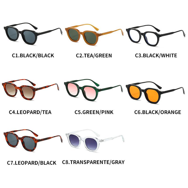 New In Classic Vintage Luxury Designer Round Brand Sunglasses Women For Men Sun Glasses Punk Popular Outdoor Travel Shades Uv400