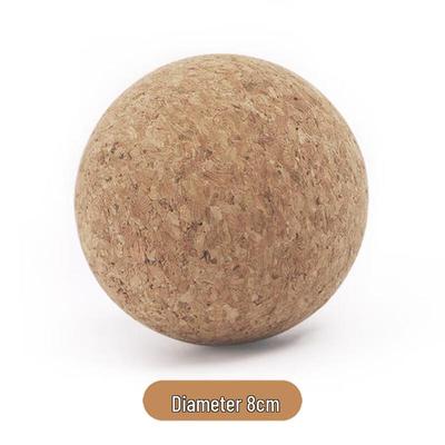 High-Density Cork Yoga Massage Ball