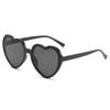 Retro Uv400 Protection Heart-Shaped Sunglasses Halloween Cosplay Party Glasses Summer Heart Sunglasses For Women