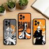 AAA Anime B-Bleach Kurosaki Ichigo  Phone Case For iPhone 17,16,15,14,13,12,11 Plus,Pro Max,XS,Soft Silicone Black Cover