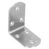 10Pcs Corner Brace Stainless Steel Thicken Right Angle Bracket Connector for Shelf Furniture