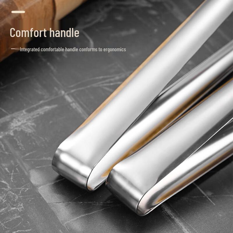 Zhi Shi 304 Stainless Steel Food Tongs
