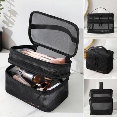 Velkokapacitní kosmetická taštička Cestovní praktická toaletní taštička Venkovní cestovní úložná taška Vodotěsné pouzdro na make-up pro ženy Nové