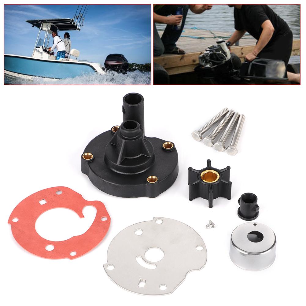 Water Pump Impeller Repair Kit Fits for Evinrude Johnson OMC 5.5 6 7.5 HP 763758 778166 Outboard Engine