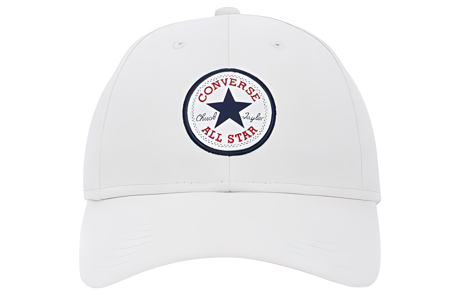 Converse Cotton Baseball Caps Unisex White 10022135185 F